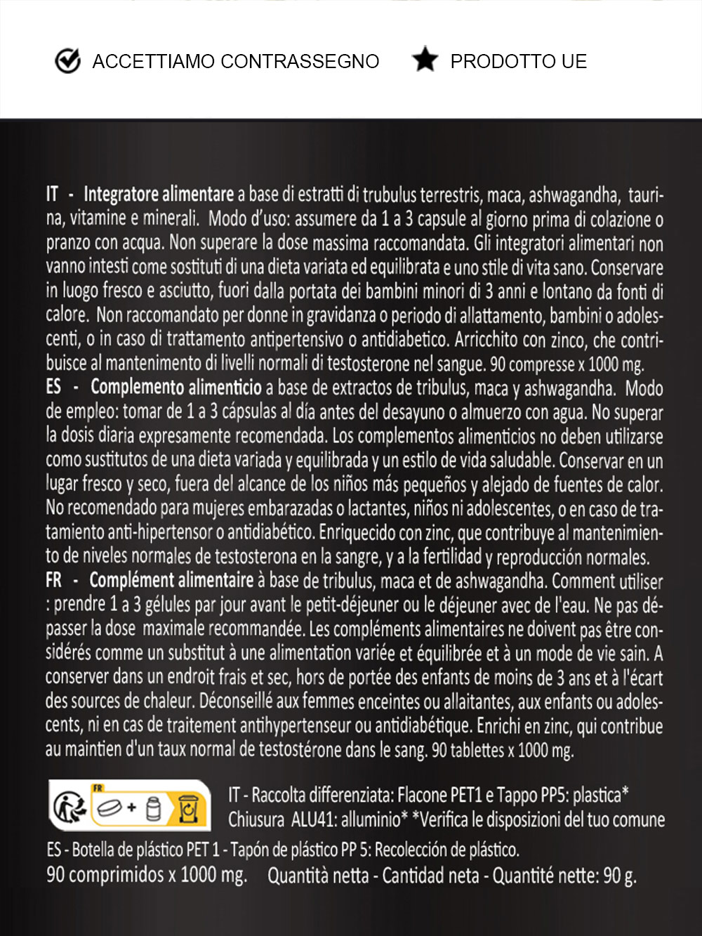 tribulus vs ashwagandha