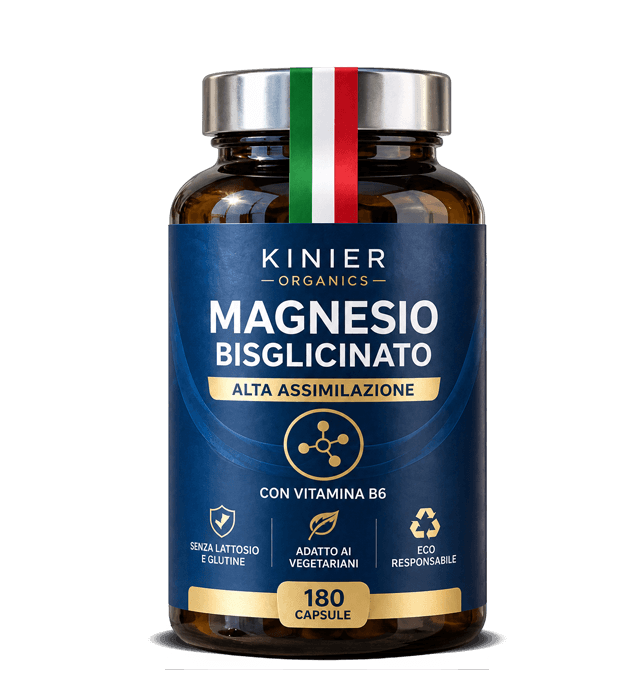 Magnesio Bisglicinato Chelato con Vitamina B6